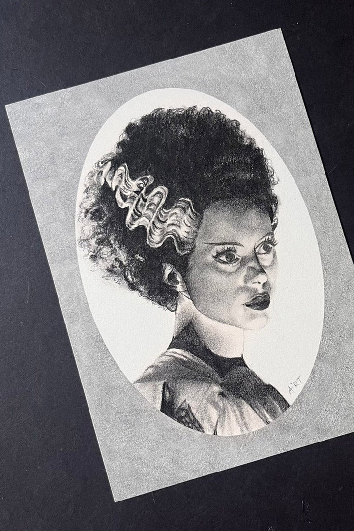 Frankenstein Bride Art Print - housewares - VampireFreaks - House of Hex