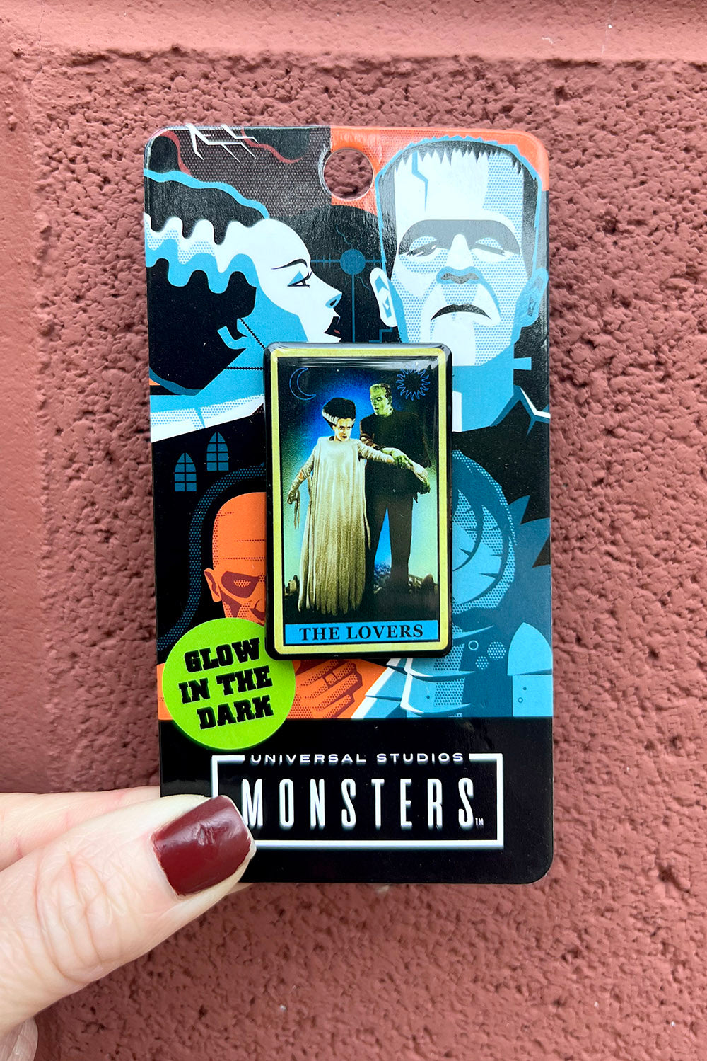 Die Lovers Horror Monsters Tarot Pin
