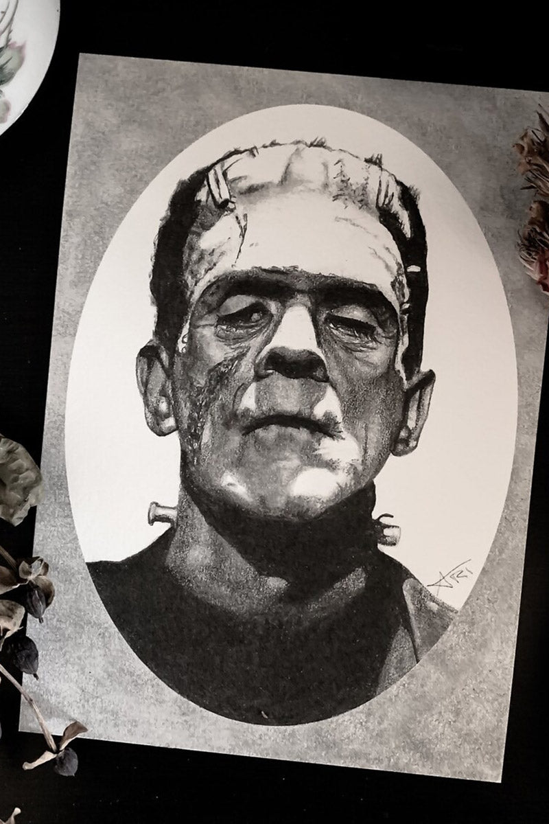 Frankenstein's Monster Art Print - housewares - VampireFreaks - House of Hex