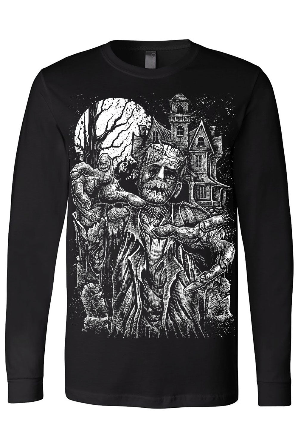 Frankenstein's Monster T-shirt - graphic t-shirt - VampireFreaks - VampireFreaks