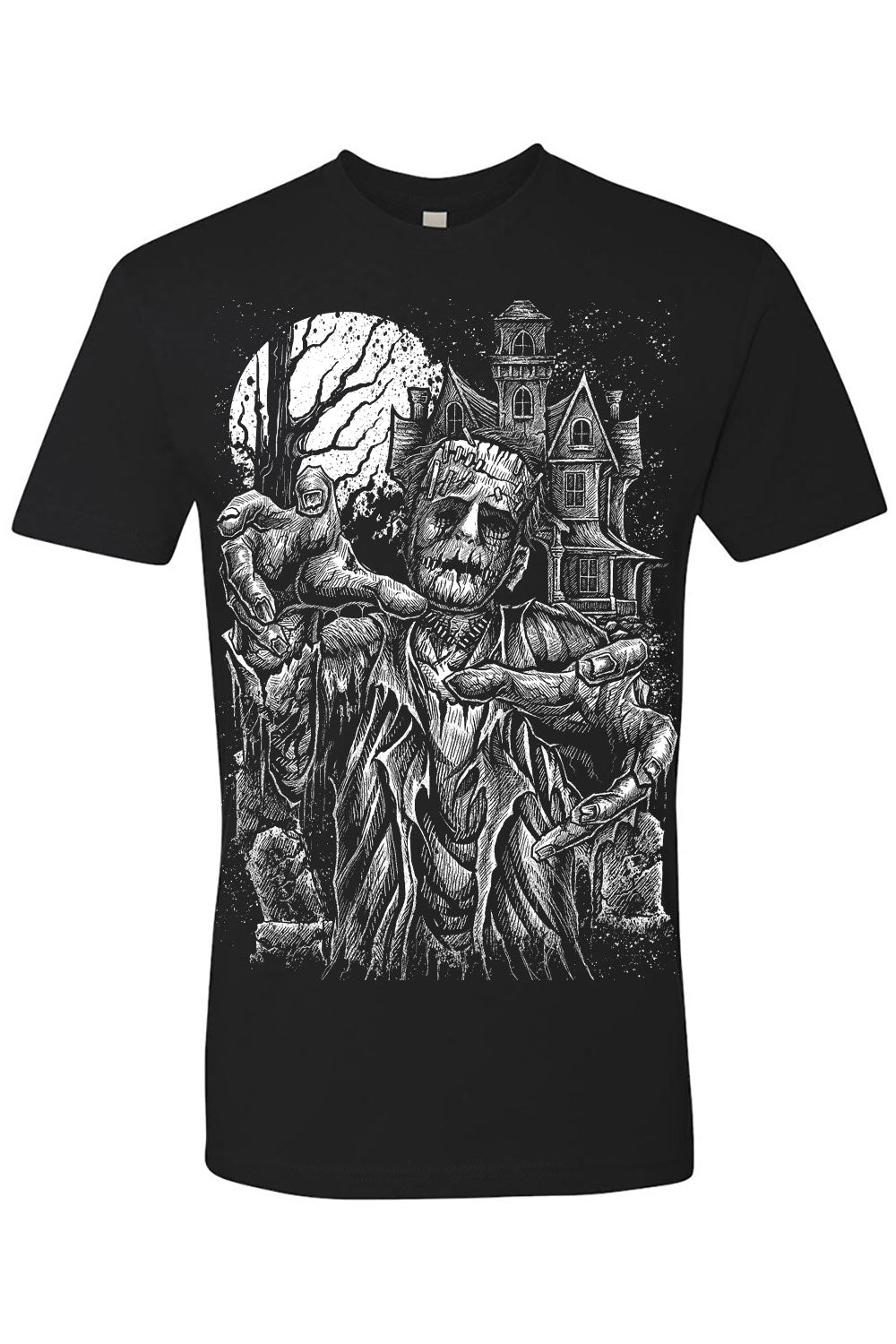 Frankenstein's Monster T-shirt - graphic t-shirt - VampireFreaks - VampireFreaks