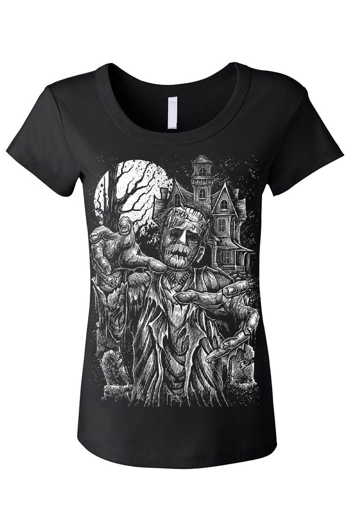 Frankenstein's Monster T-shirt - graphic t-shirt - VampireFreaks - VampireFreaks