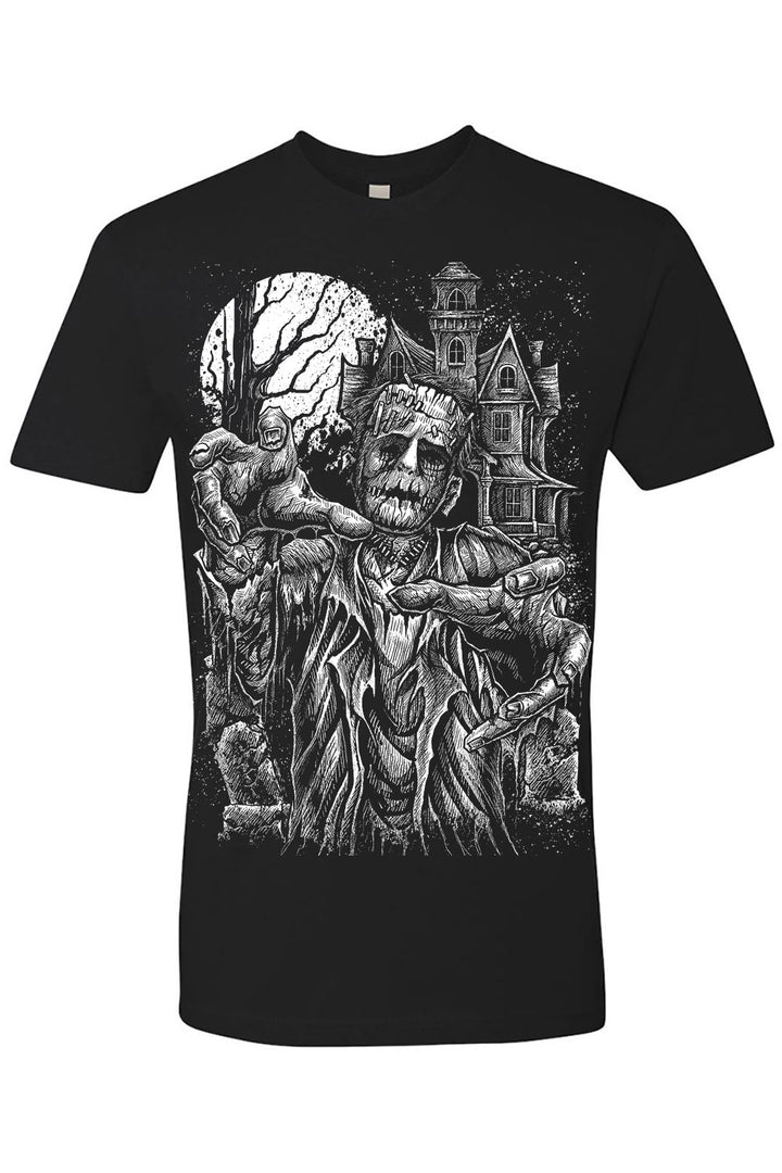 mens plus size horror tshirt