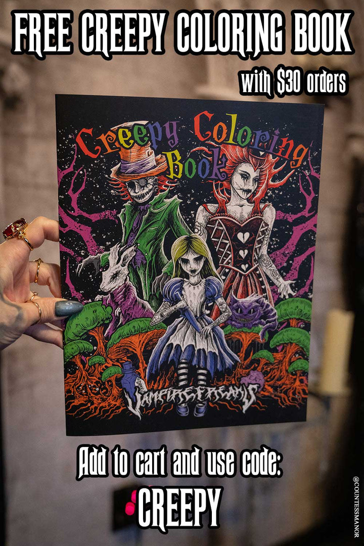 Creepy Coloring Book