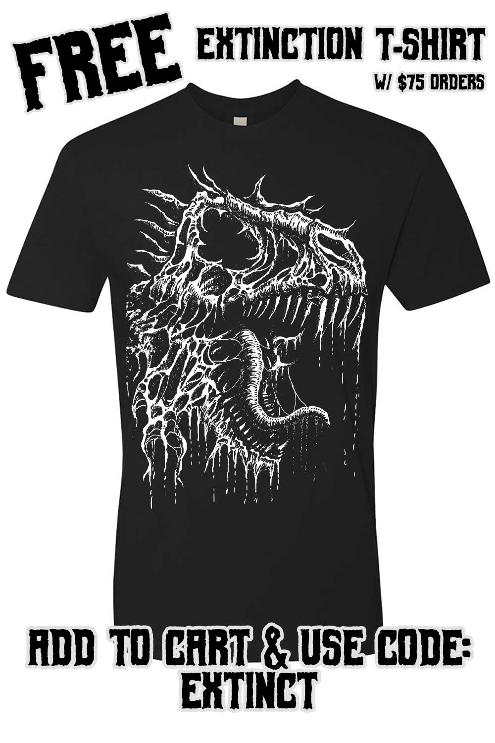 Extinction | Dinosaur Bones T-shirt