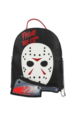 Friday The 13th Jason Mask Mini Backpack & Coin Purse