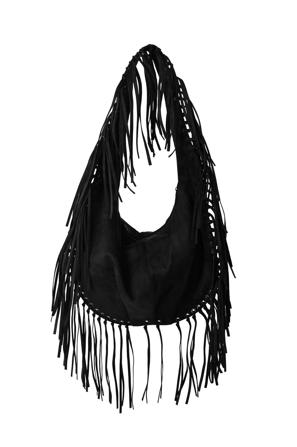 eyelet strap hippie goth purse