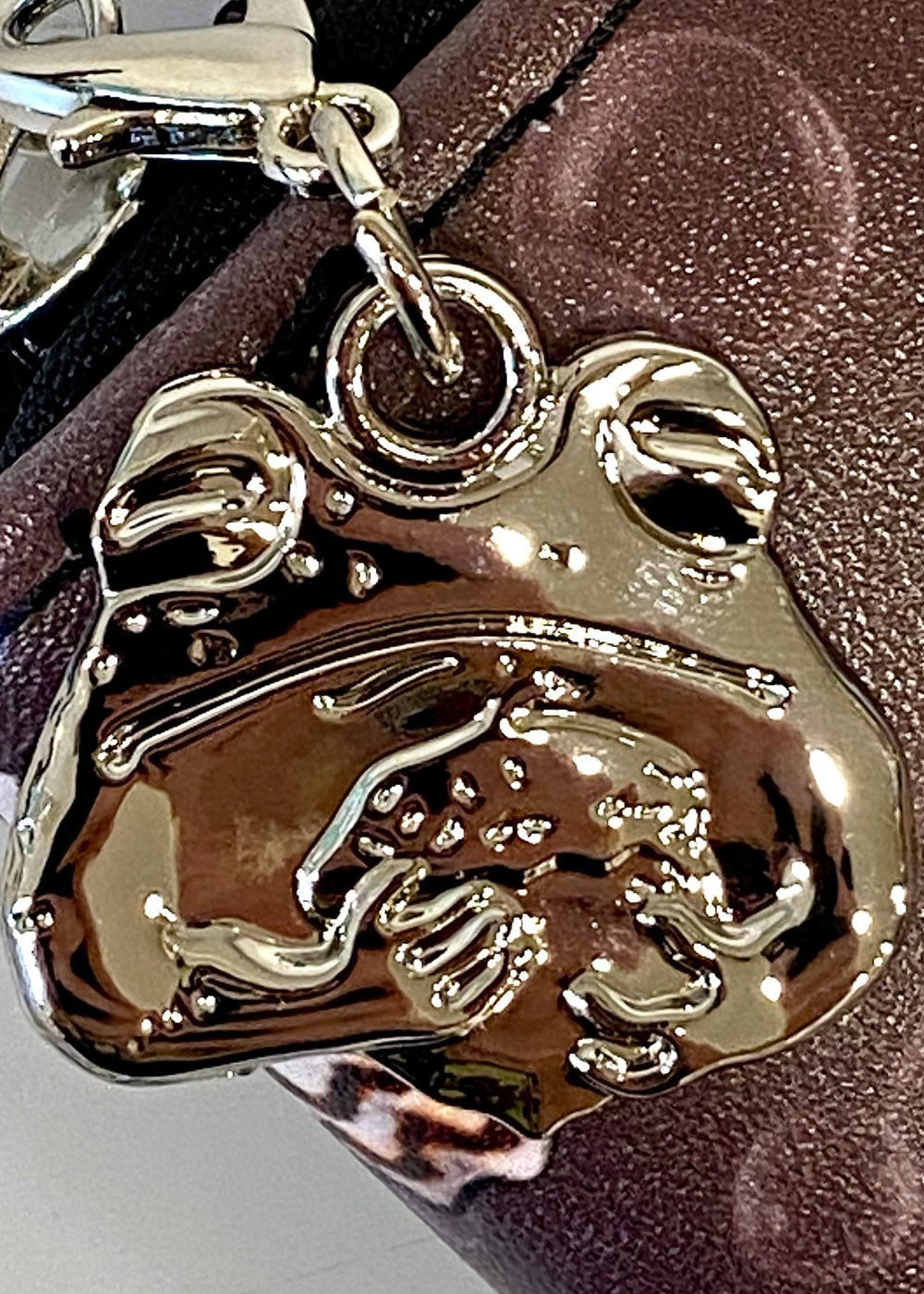 cute toad wallet with frog keychain 