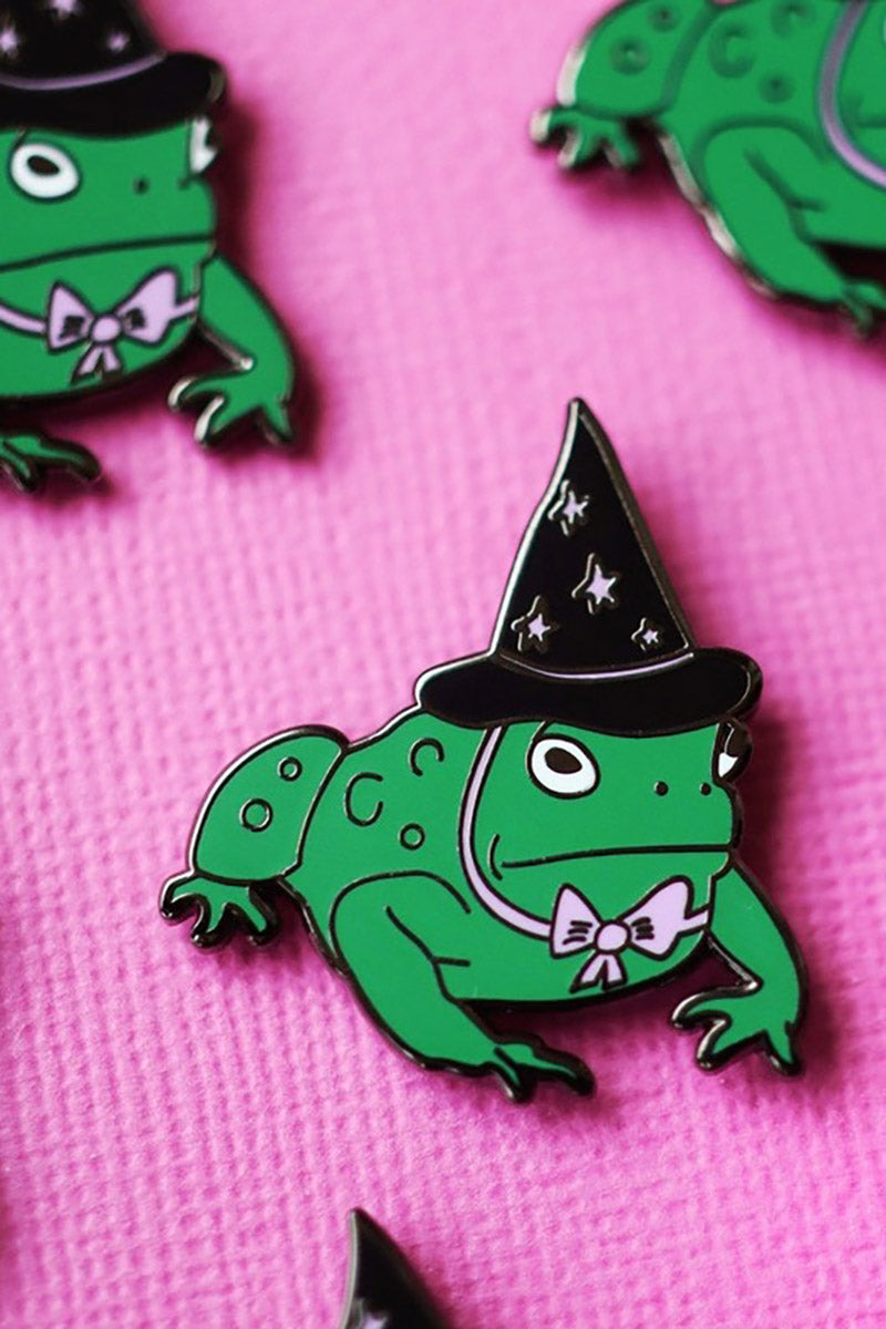 Toad Witch Enamel Pin