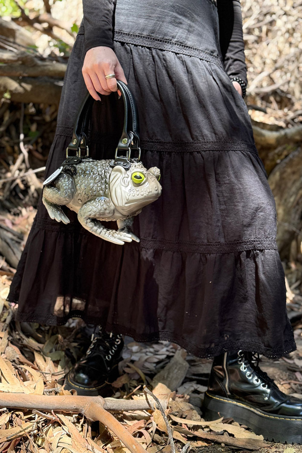 witch toad purse by windy willow