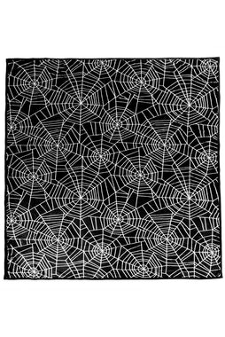 Spiderweb Full Size Blanket [BLACK/WHITE]