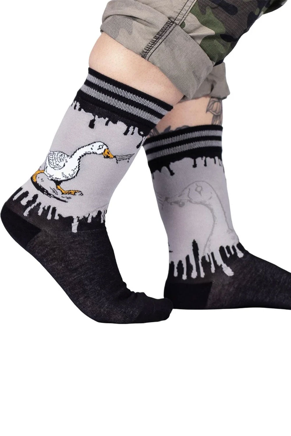 gothic fashion creepy horror socks