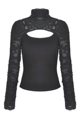Funeral Crasher Distressed Top - womens tops - VampireFreaks - Dark In Love