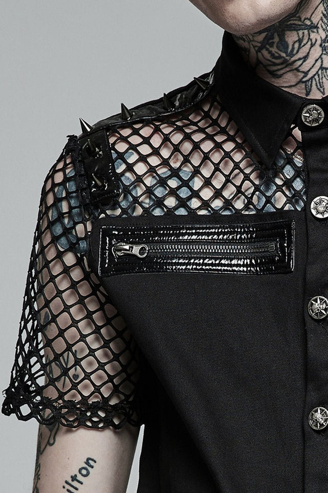Funeral Parlor Button Up Shirt – VampireFreaks