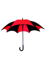 Funeral Procession Umbrella [BLACK/RED] - umbrellas - VampireFreaks - VampireFreaks
