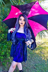 Funeral Procession Umbrella [HOT PINK] - umbrellas - VampireFreaks - VampireFreaks