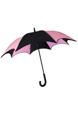Funeral Procession Umbrella [PASTEL PINK] - umbrellas - VampireFreaks - VampireFreaks