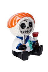 novelty sake sushi skeleton figure by furrybones