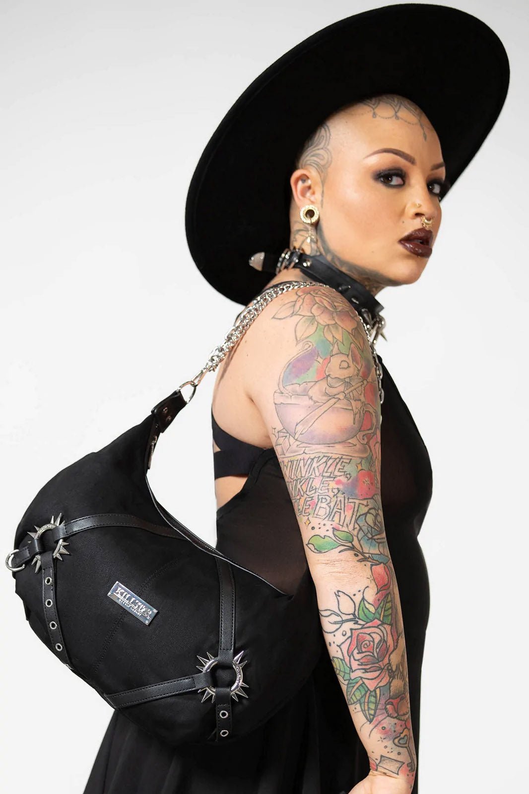 Furor Slouch Bag - bags & wallets - VampireFreaks - Killstar