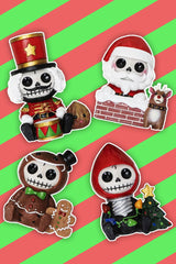 Furrybones Christmas Statue Set - toys - VampireFreaks - Furrybones