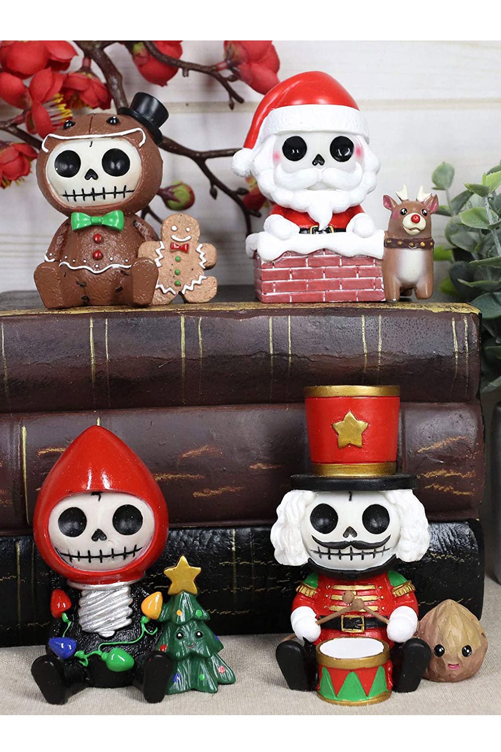 Furrybones Christmas Statue Set - toys - VampireFreaks - Furrybones