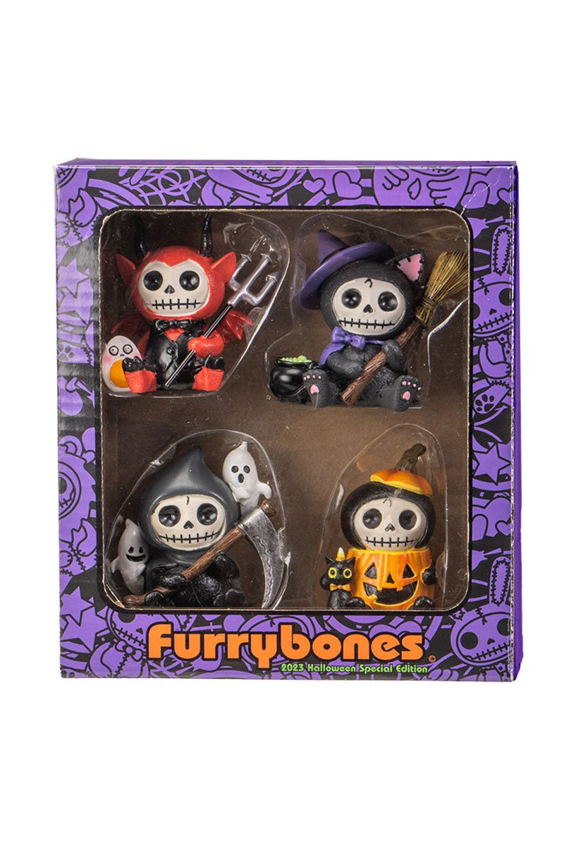 ぷりっつ 2023 Halloweenセット☆ Furrybones Halloween 2023 Limited Edition 4-Pc Set