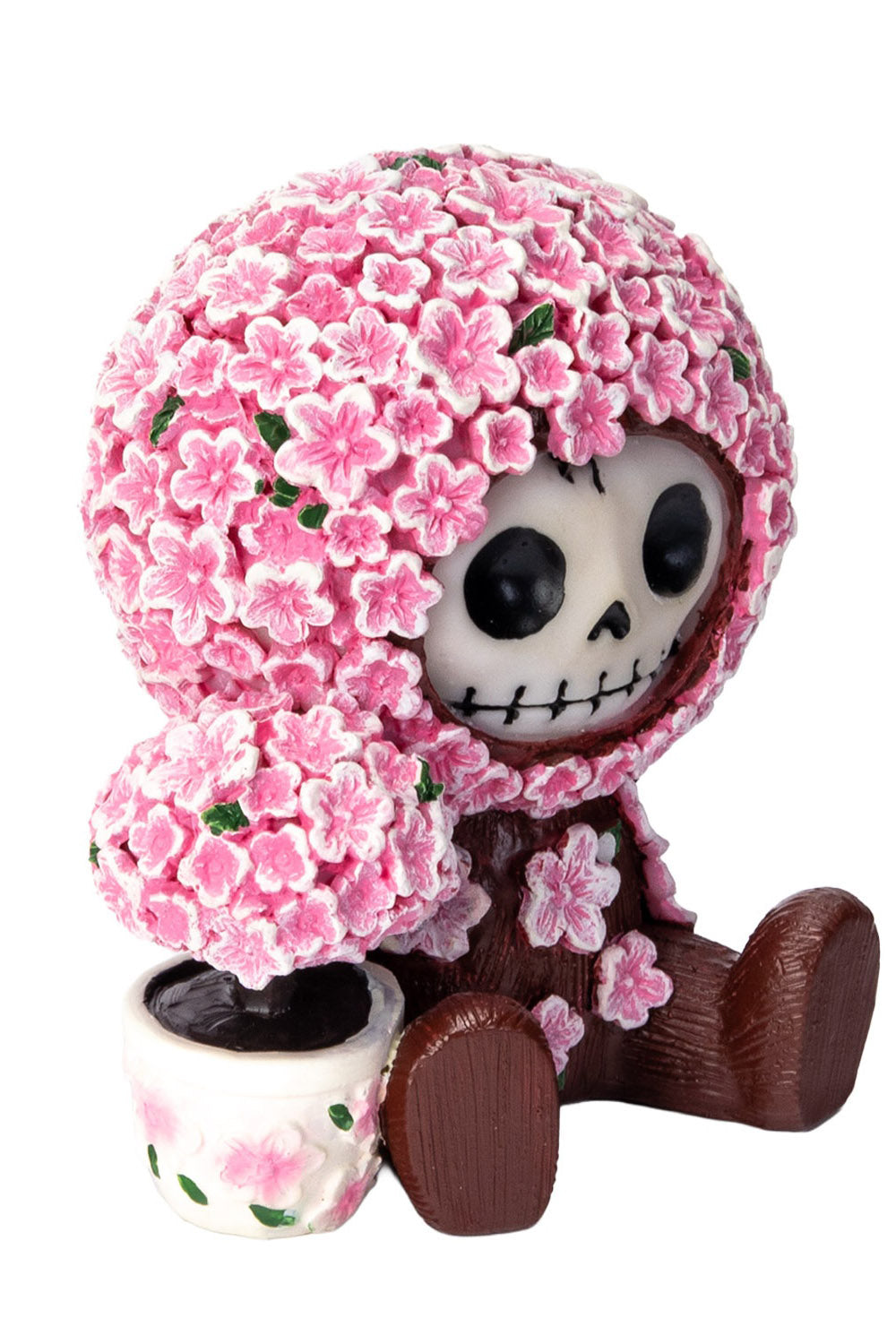 pastel goth furrybones flower statue