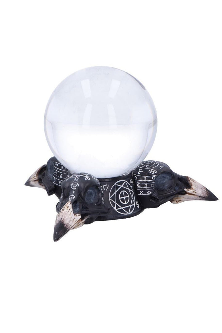 Future of the Raven Crystal Ball and Holder - toys - VampireFreaks - Nemesis Now