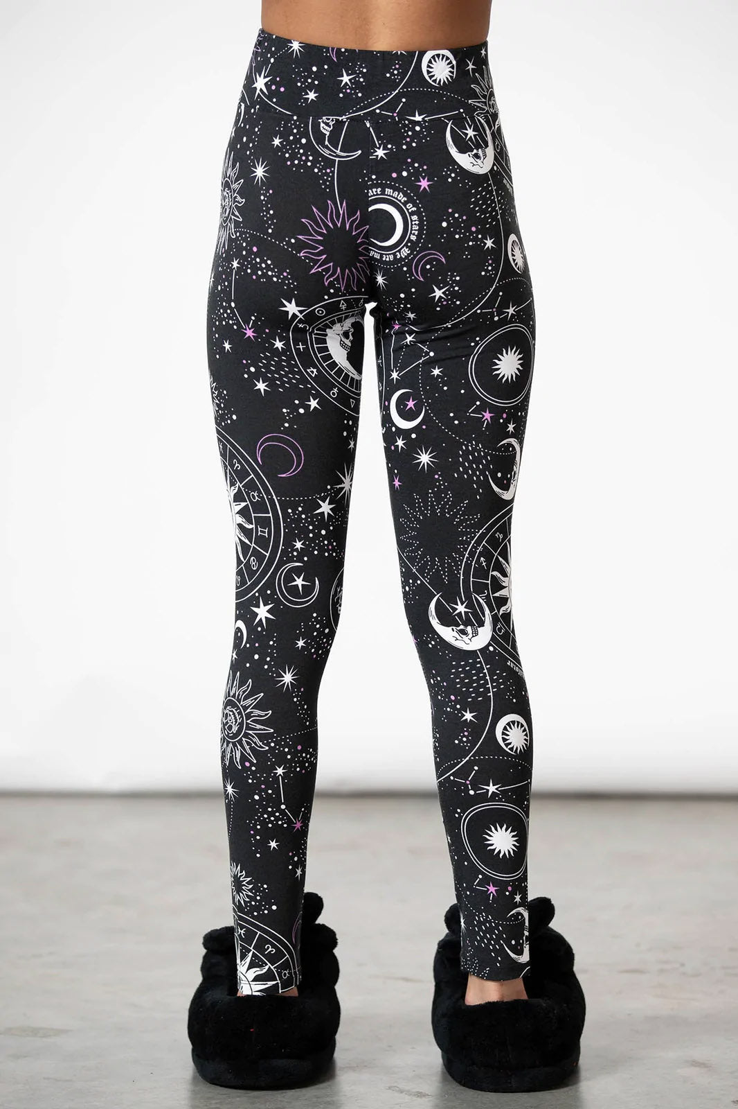 Galaxy Lounge Leggings - womens bottoms - VampireFreaks - Killstar