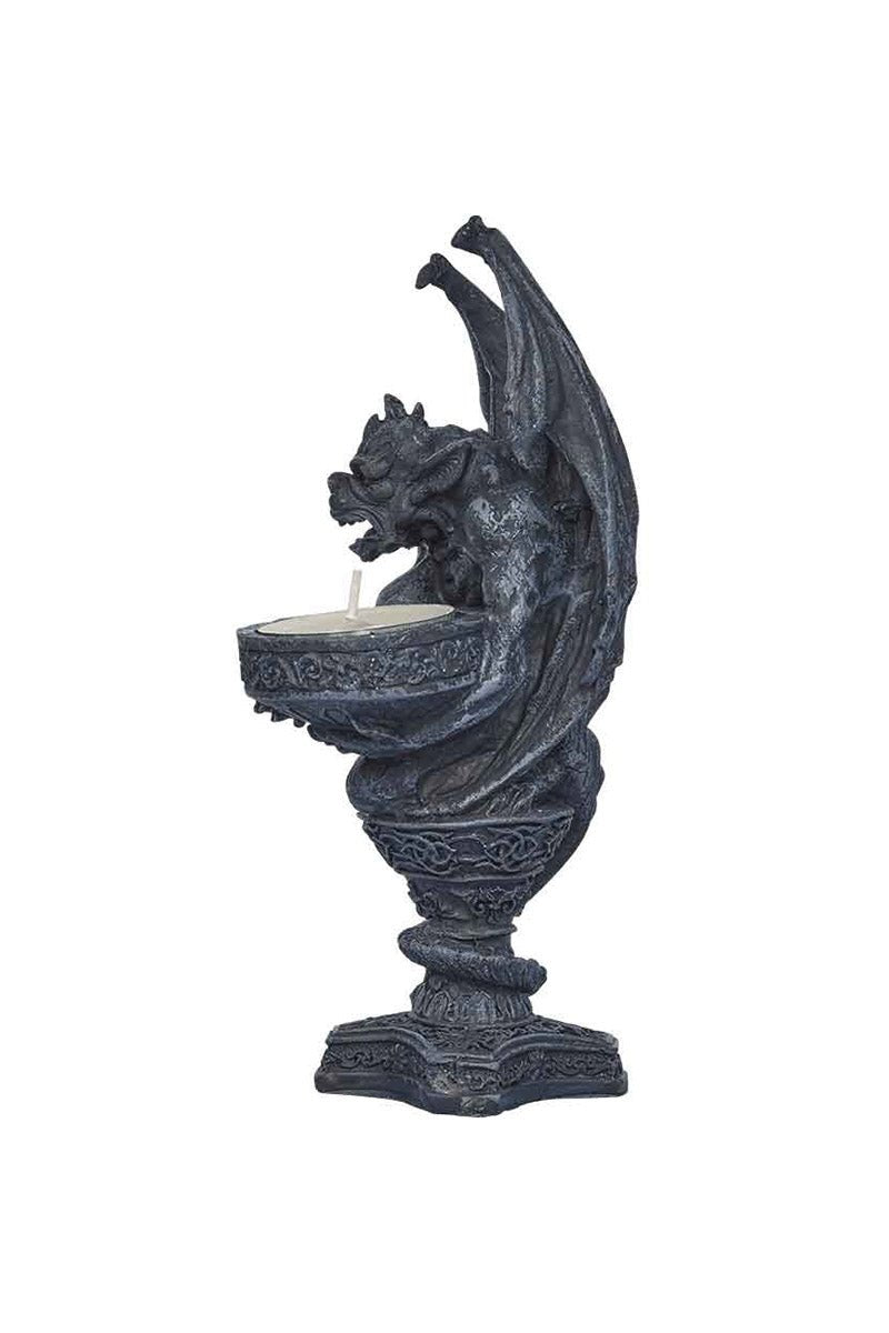 Gargoyle Candle Holder - housewares - VampireFreaks - Pacific Giftware