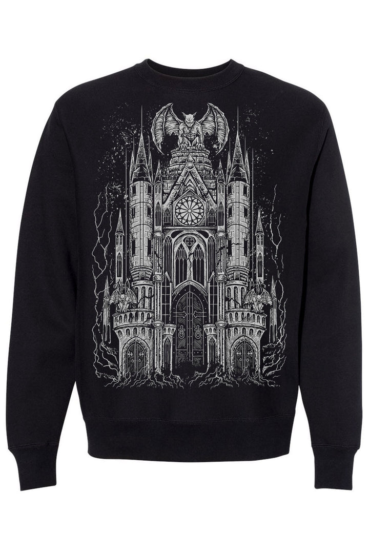 gothic cathedral church sweatshirt