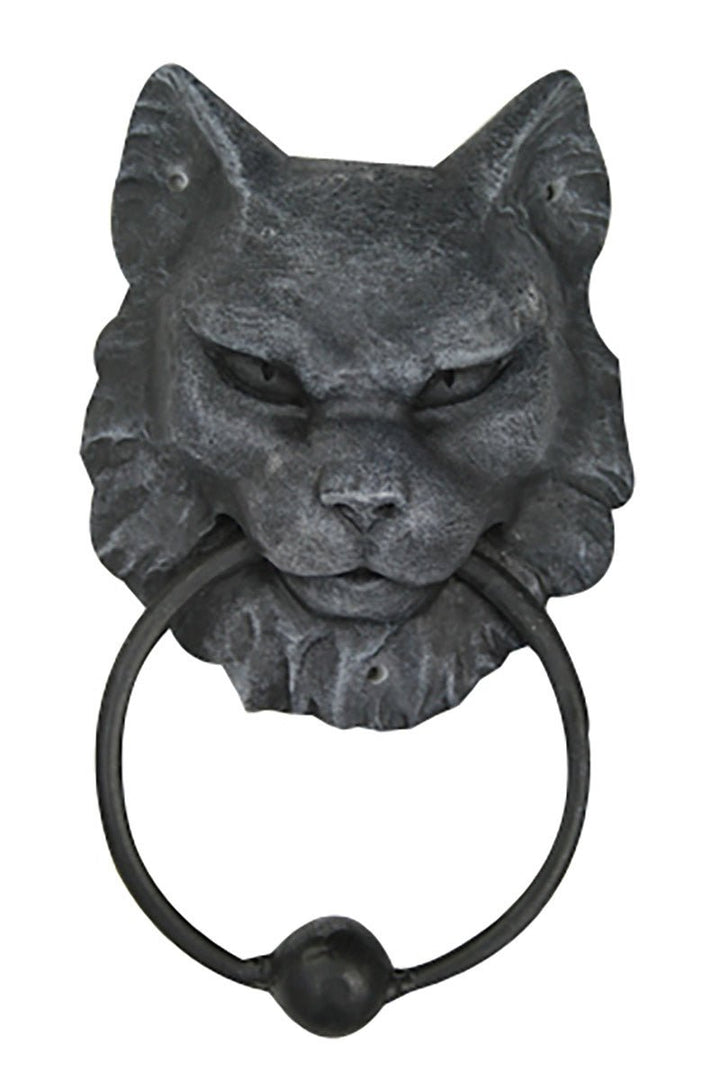 Gargoyle Cat Door Knocker - housewares - VampireFreaks - Pacific Giftware