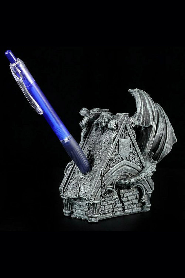 gothic church cathedral pen holder office desocration