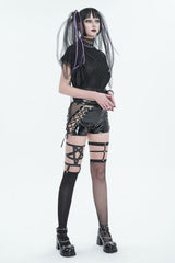 womens mismatched fishnet socks