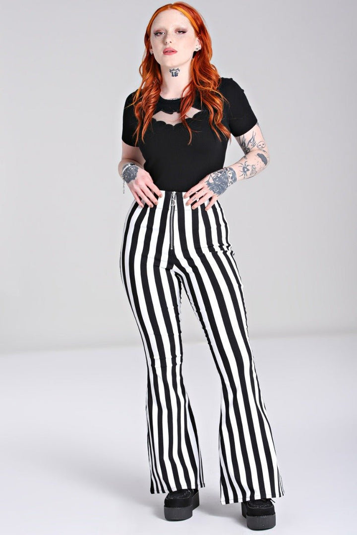 Gaspar Trousers - womens bottoms - VampireFreaks - Hell Bunny