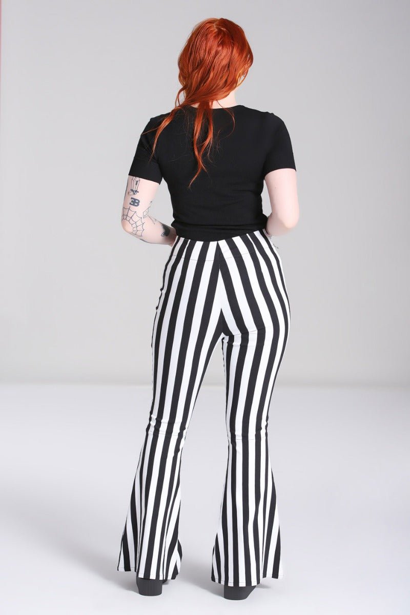 Gaspar Trousers - womens bottoms - VampireFreaks - Hell Bunny