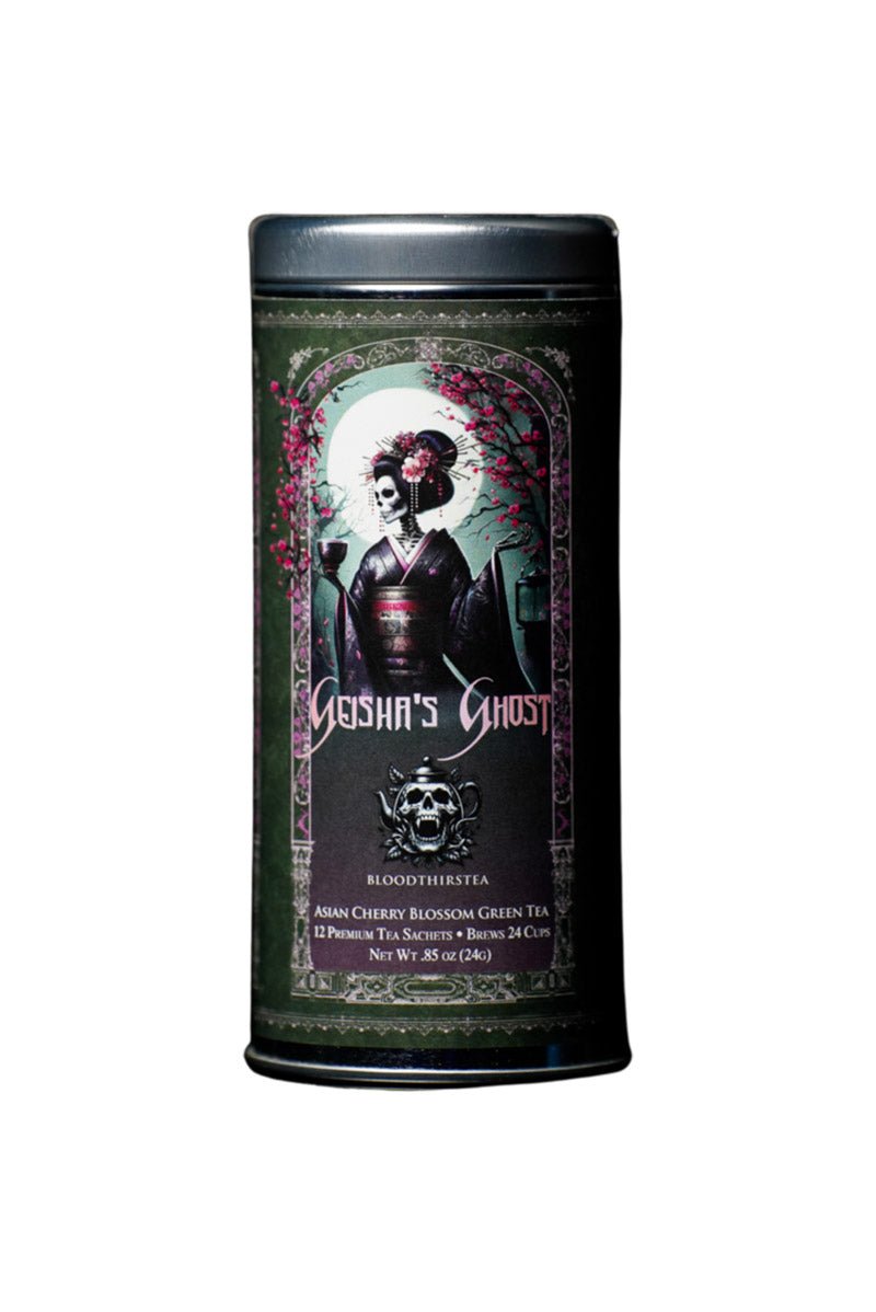 Geisha's Ghost [Asian Cherry Blossom Green Tea] - housewares - VampireFreaks - Bloodthirstea