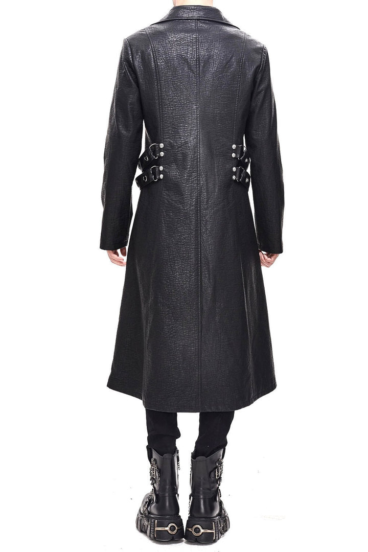 General Death Military Goth Trench Coat - mens outerwear - VampireFreaks - Devil Fashion