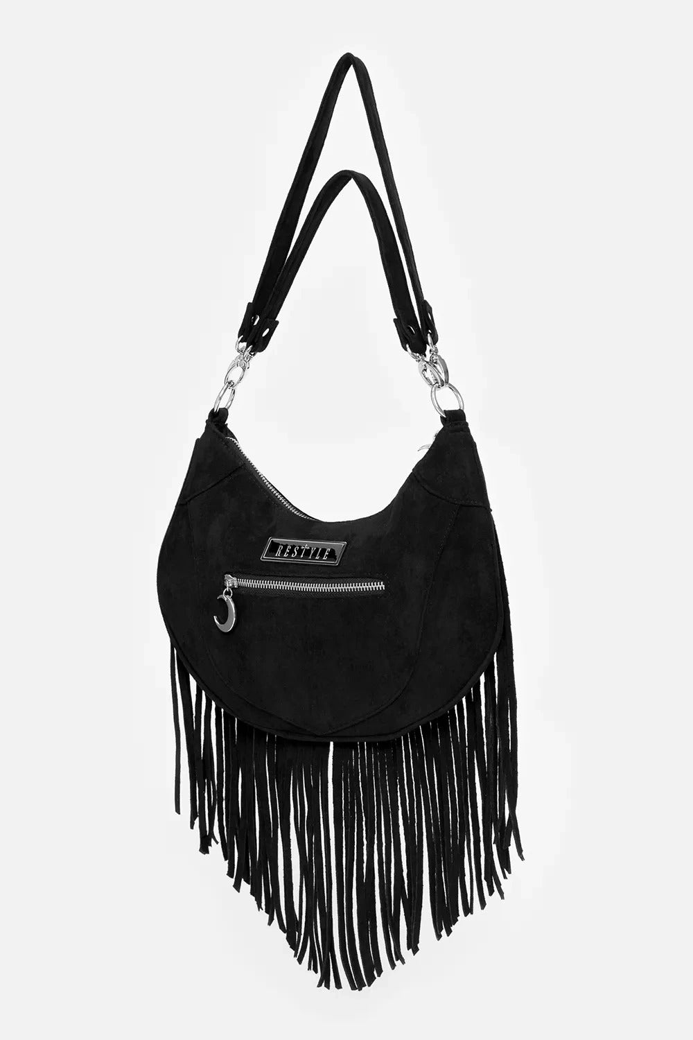 crescent moon shaped bohemian bag 