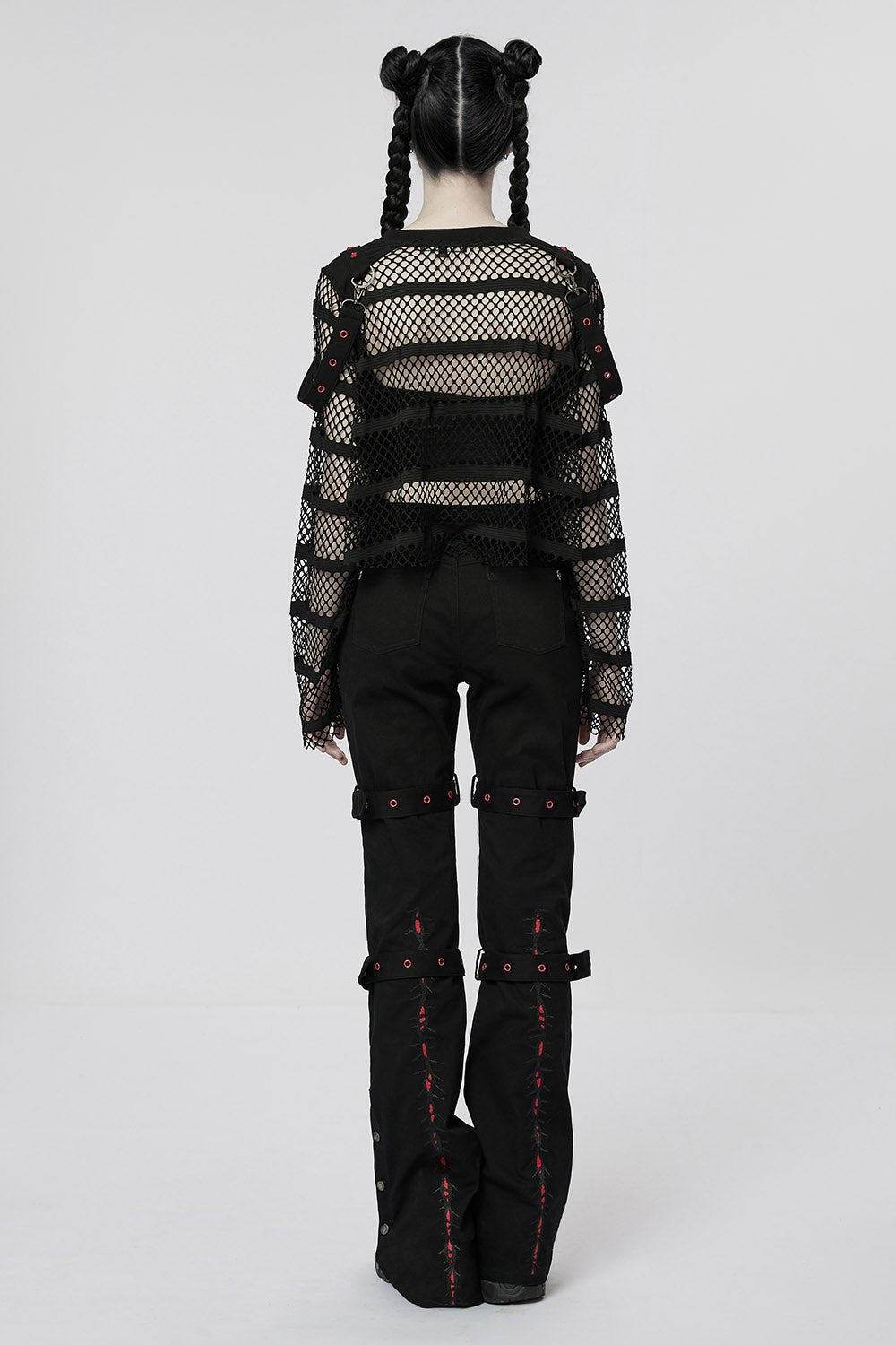 oversized fishnet top