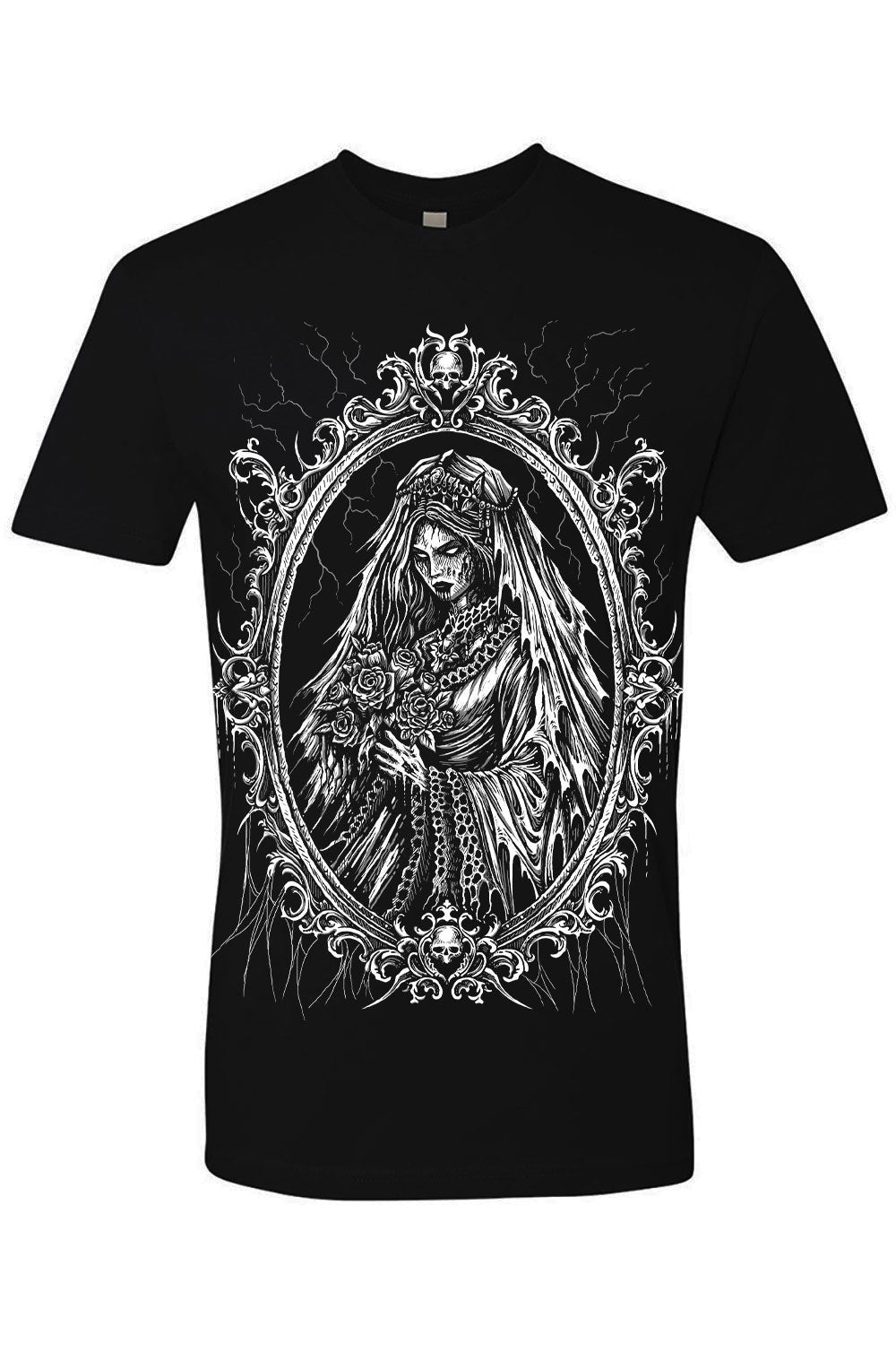haunted mansion ghost bride t-shirt