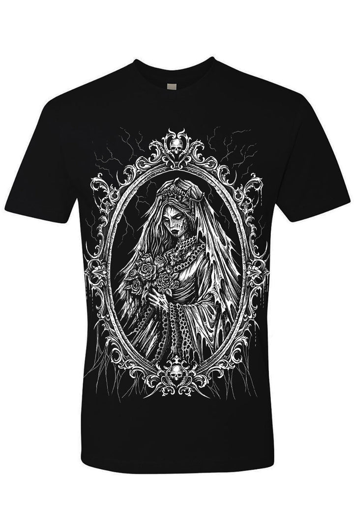 haunted mansion ghost bride t-shirt