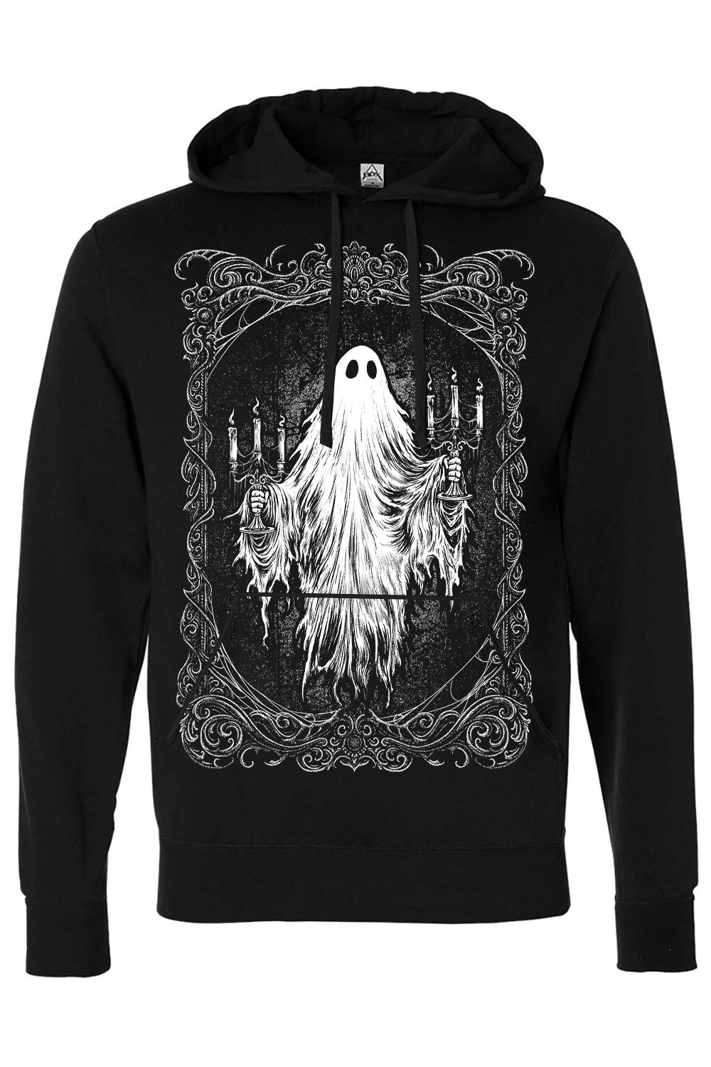 vintage goth ghost hoodie