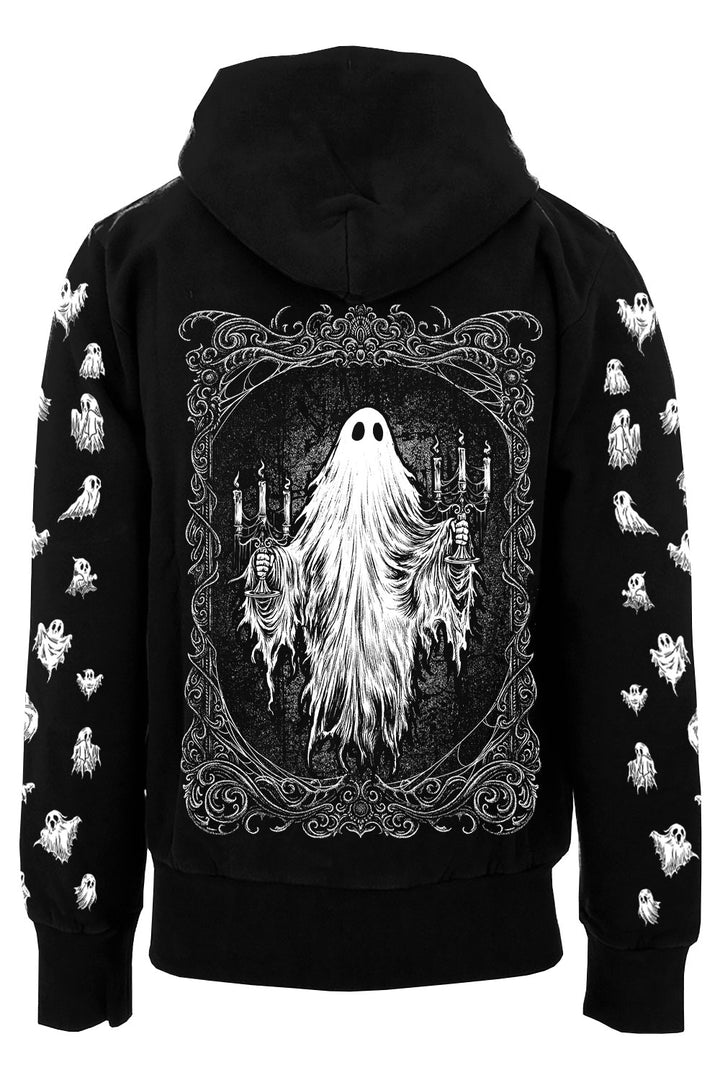 ghost candelabra hoodie
