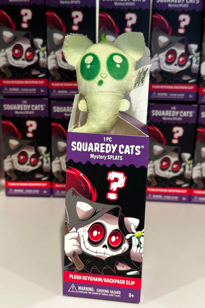 creepy cute plushie keychain