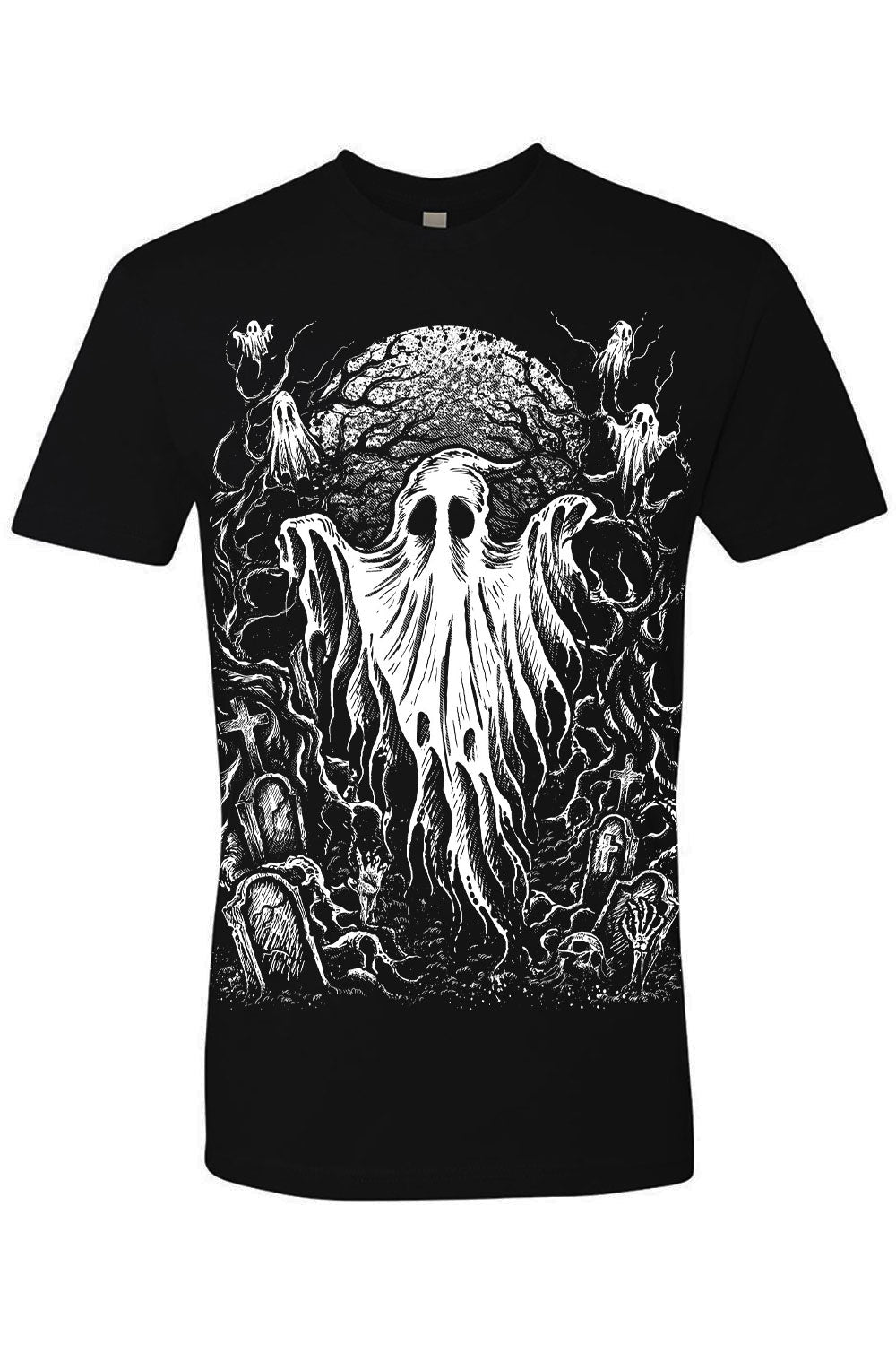 spooky creepy cute ghost halloween shirt 