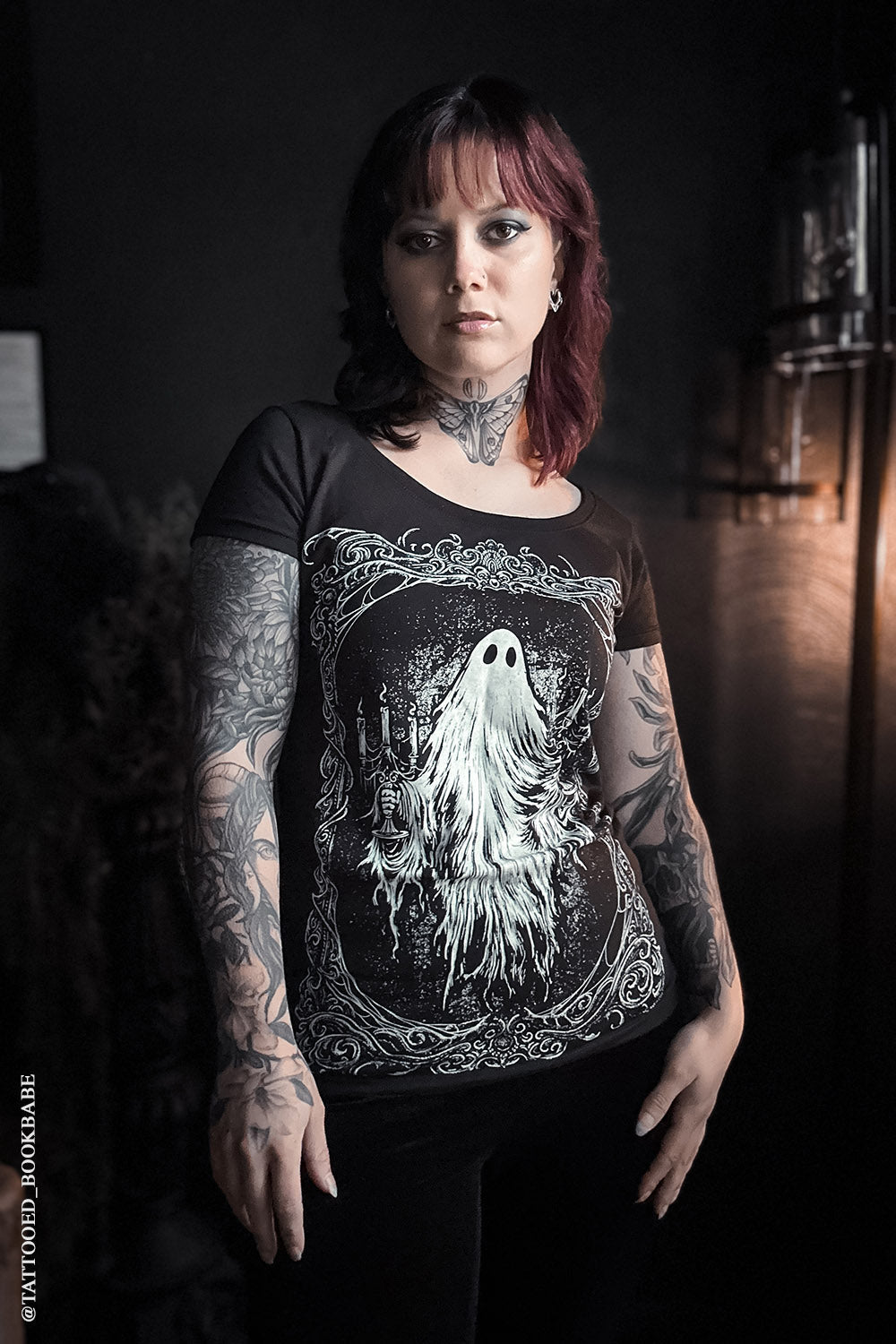 Ghost Haunting T-shirt - graphic t-shirt - VampireFreaks - VampireFreaks