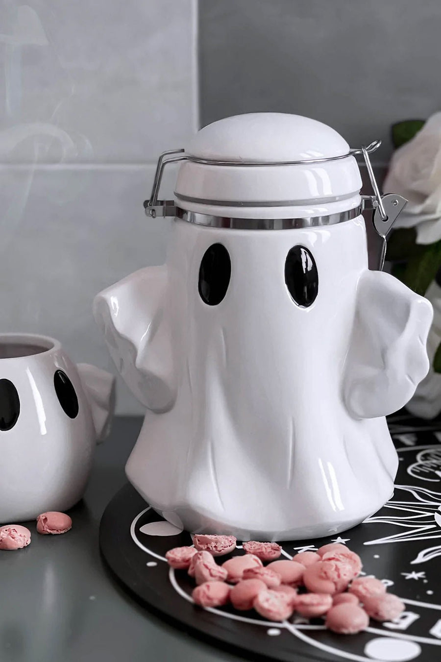 Ghost Hinged Jar