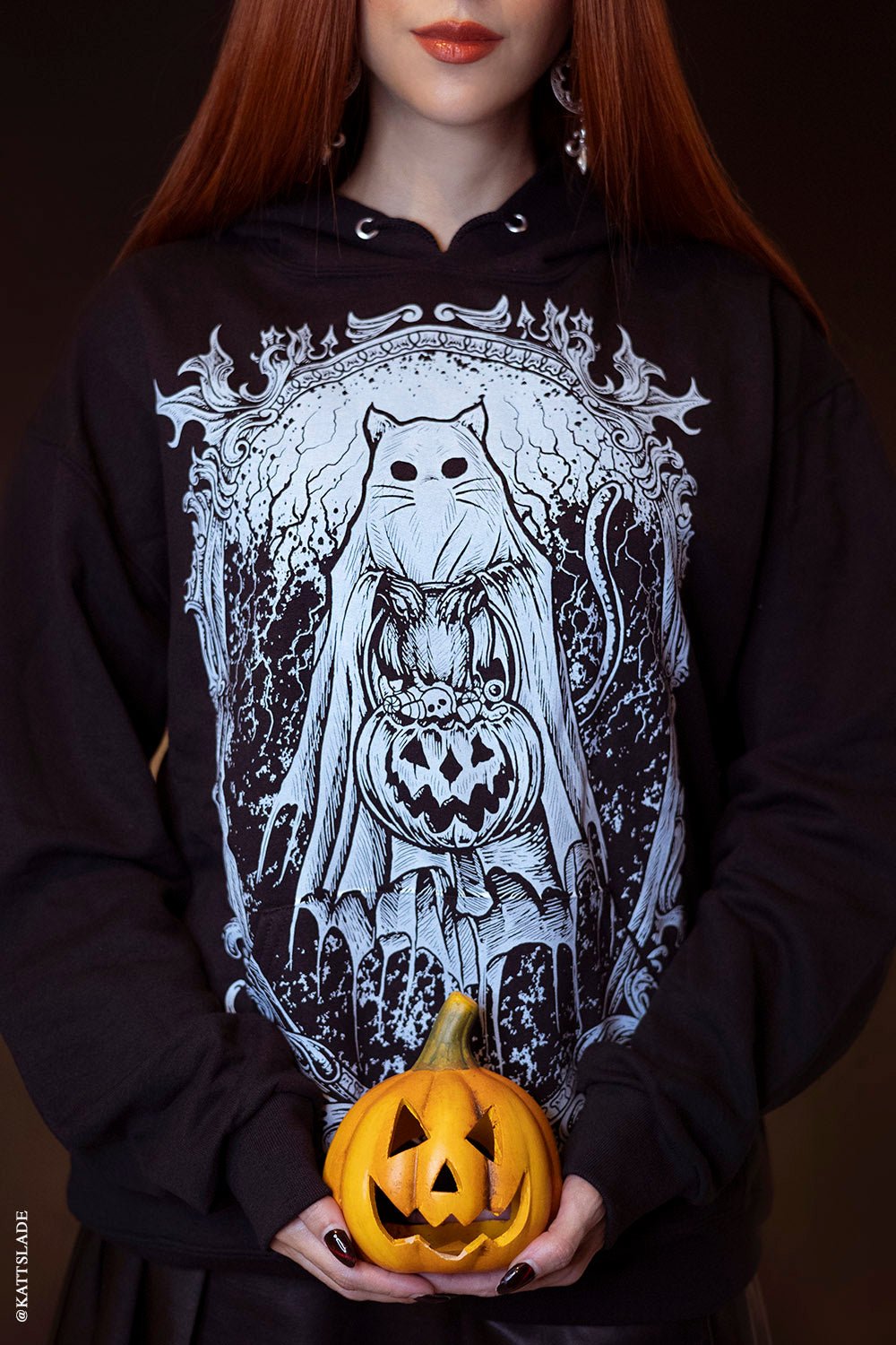 Ghost Kitty Hoodie