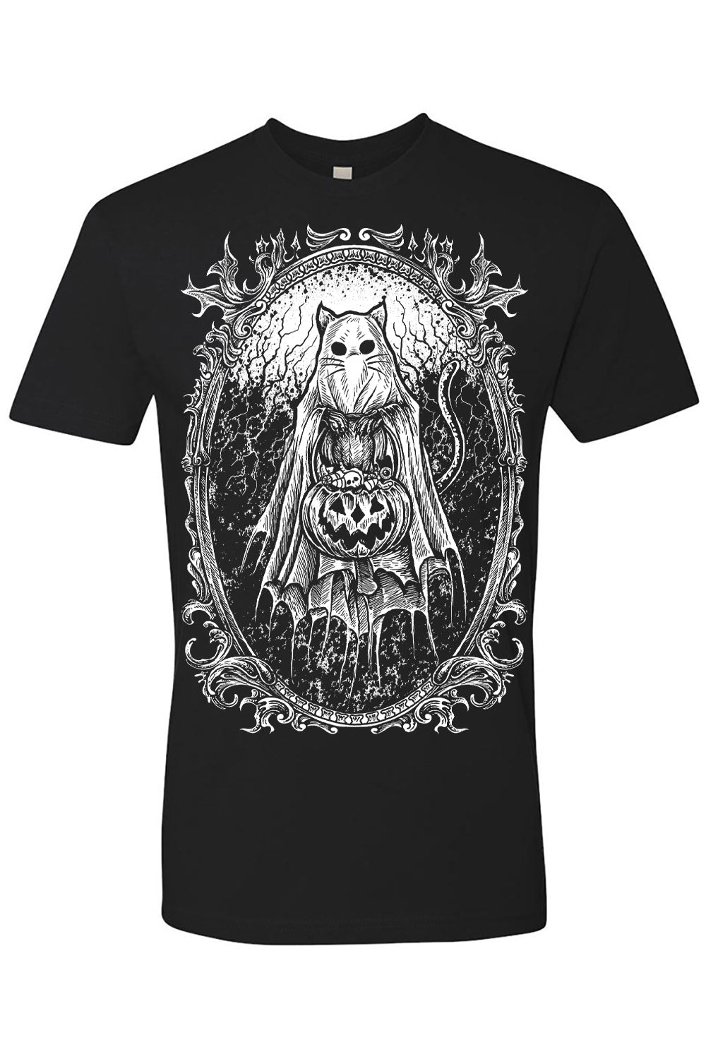 Ghost Kitty T-shirt - graphic t-shirt - VampireFreaks - VampireFreaks